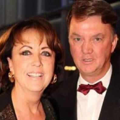 Truus van Gaal with her beloved husband Louis van Gaal.